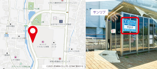 サンリブ地図